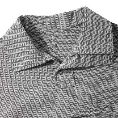 Poncho-Umhang für Herren mit langen Ärmeln