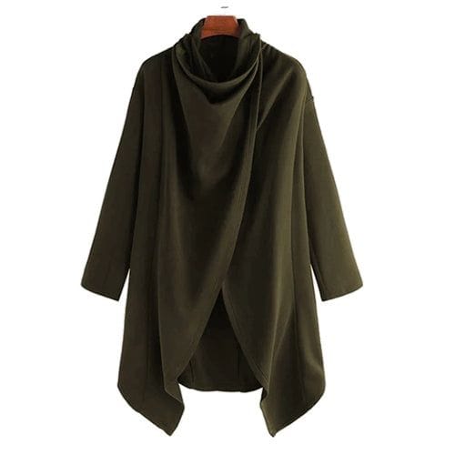 Herren-Poncho mit langen Ärmeln