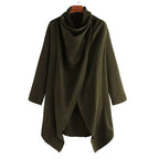 Herren-Poncho mit langen Ärmeln