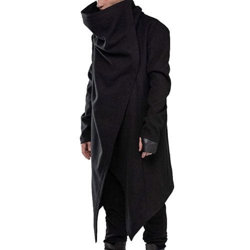 Herren-Poncho mit langen Ärmeln