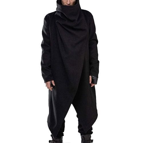 Herren-Poncho mit langen Ärmeln