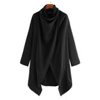 Herren-Poncho mit langen Ärmeln