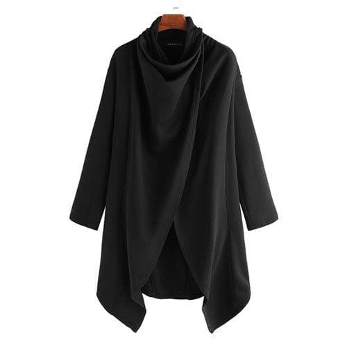 Herren-Poncho mit langen Ärmeln