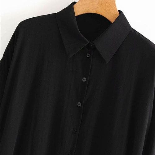 Herrenponcho im Hemdenstil
