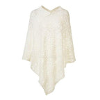 Sommerlicher Spitzenponcho für Damen