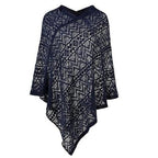 Sommerlicher Spitzenponcho für Damen