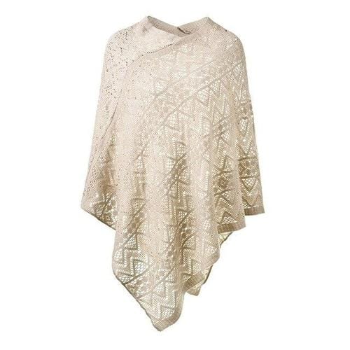 Sommerlicher Spitzenponcho für Damen