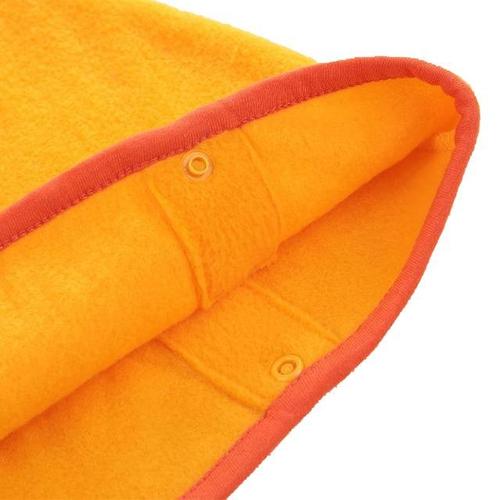 Baumwoll-Babyponcho mit Kapuze