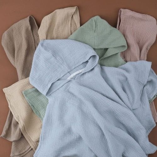 Badeumhang aus Baumwolle für Babys