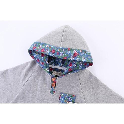 Winterponcho aus Baumwolle für Kinder