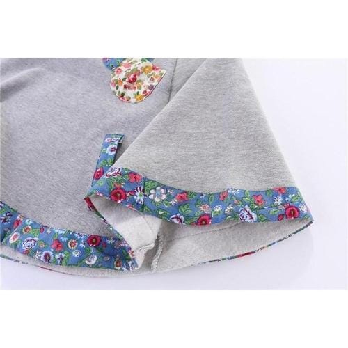 Winterponcho aus Baumwolle für Kinder