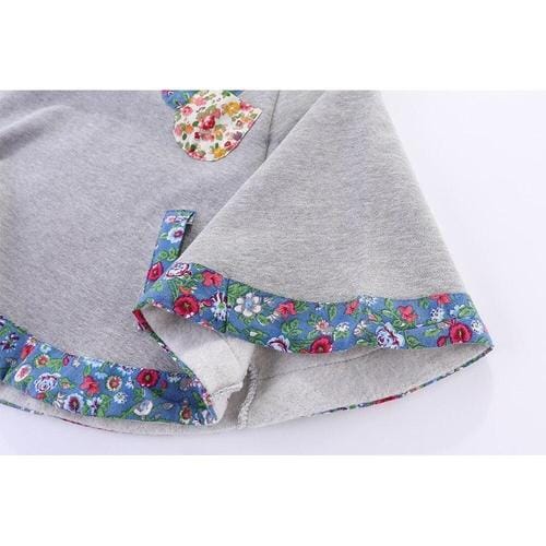 Winterponcho aus Baumwolle für Kinder