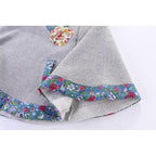 Winterponcho aus Baumwolle für Kinder