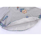 Winterponcho aus Baumwolle für Kinder
