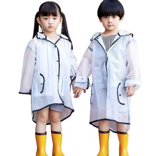 Regenponcho für Kinder mit Kapuze