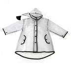 Regenponcho für Kinder mit Kapuze