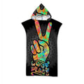 Bunter Surf-Poncho