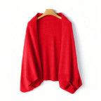 Kurzer Cape-Poncho