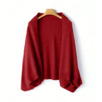Kurzer Cape-Poncho
