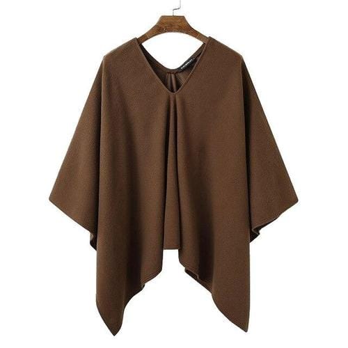 Langer, schicker Herren-Poncho