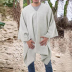 Langer, schicker Herren-Poncho