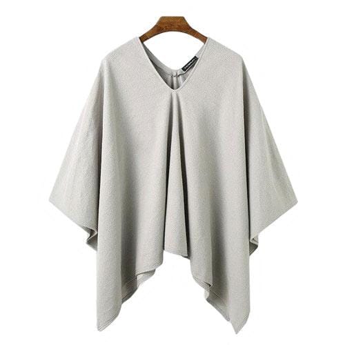 Langer, schicker Herren-Poncho