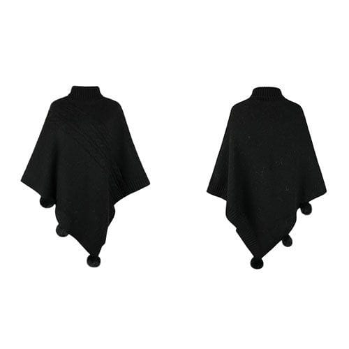 Langer Damenponcho