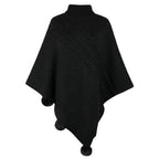 Langer Damenponcho