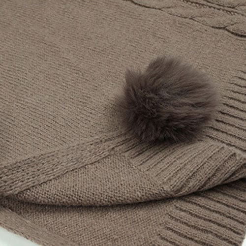 Langer Damenponcho