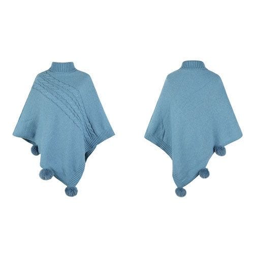 Langer Damenponcho