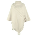Langer Damenponcho