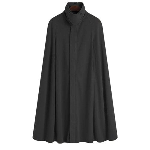 Langer eleganter Herrenponcho