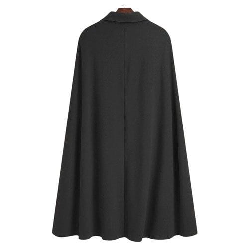 Langer eleganter Herrenponcho