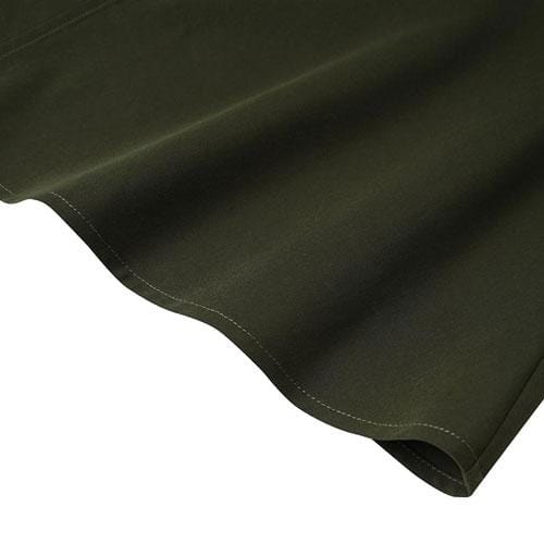 Langer Herrenponcho mit Knöpfen