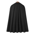 Langer Herrenponcho mit Knöpfen