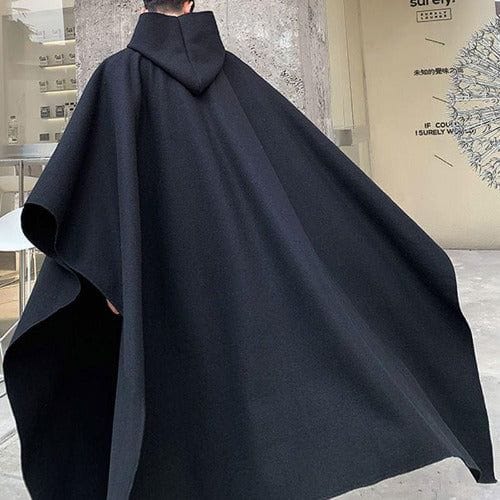 Langer Urban-Streetwear-Poncho