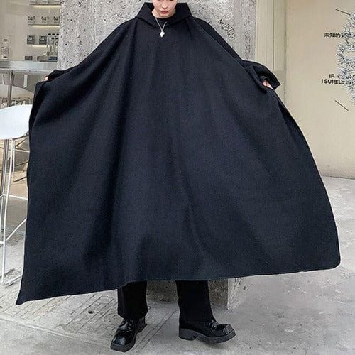 Langer Urban-Streetwear-Poncho