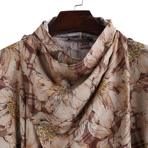 Langer Sommerponcho für Herren