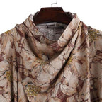 Langer Sommerponcho für Herren