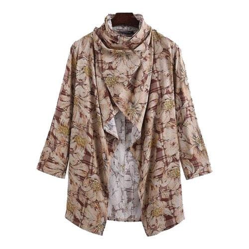Langer Sommerponcho für Herren