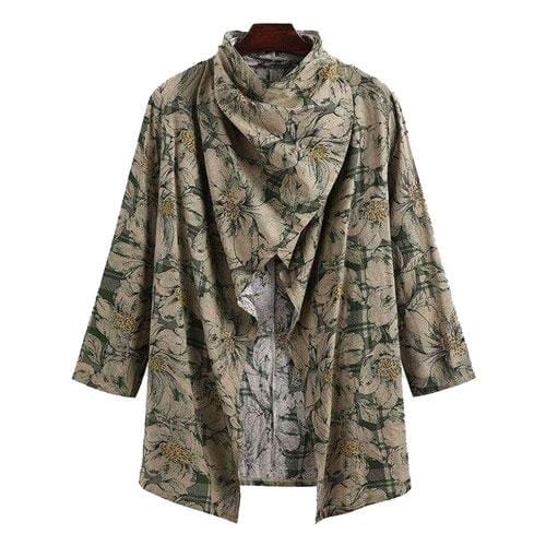 Langer Sommerponcho für Herren