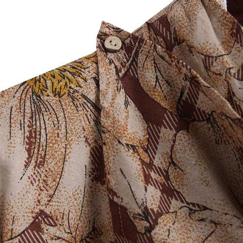 Langer Sommerponcho für Herren