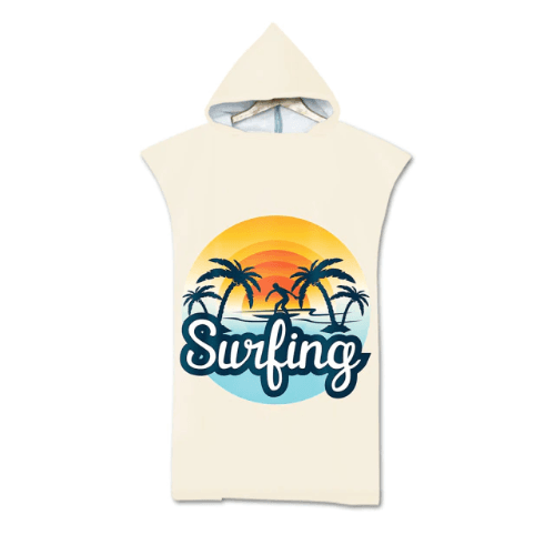 Leichter Sommer-Strandponcho