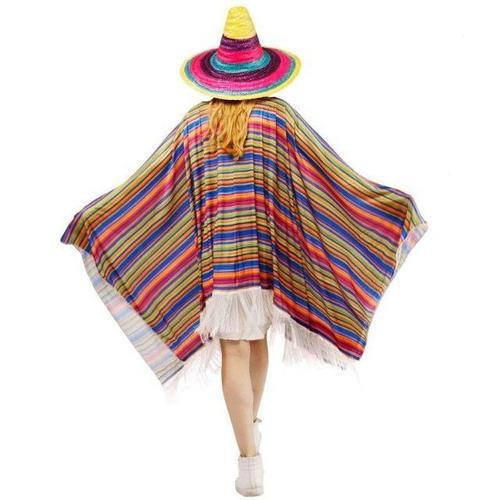 Mexikanischer Damenponcho