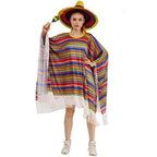 Mexikanischer Damenponcho