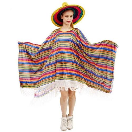 Mexikanischer Damenponcho