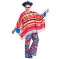 Mexikanischer Herrenponcho mit Fransen