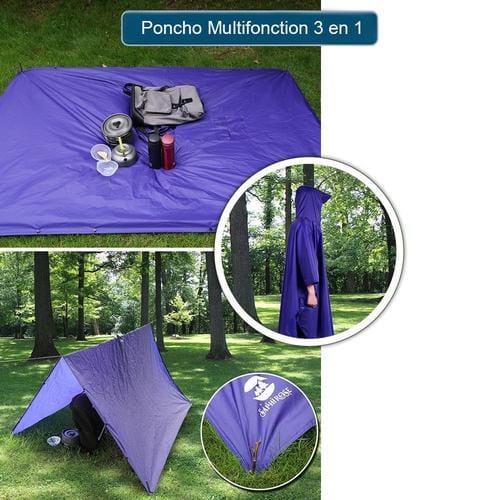 Multifunktionaler Regenponcho