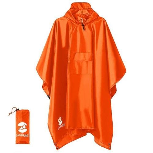 Multifunktionaler Regenponcho
