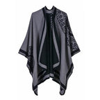 Orientalischer Schal-Poncho für Damen